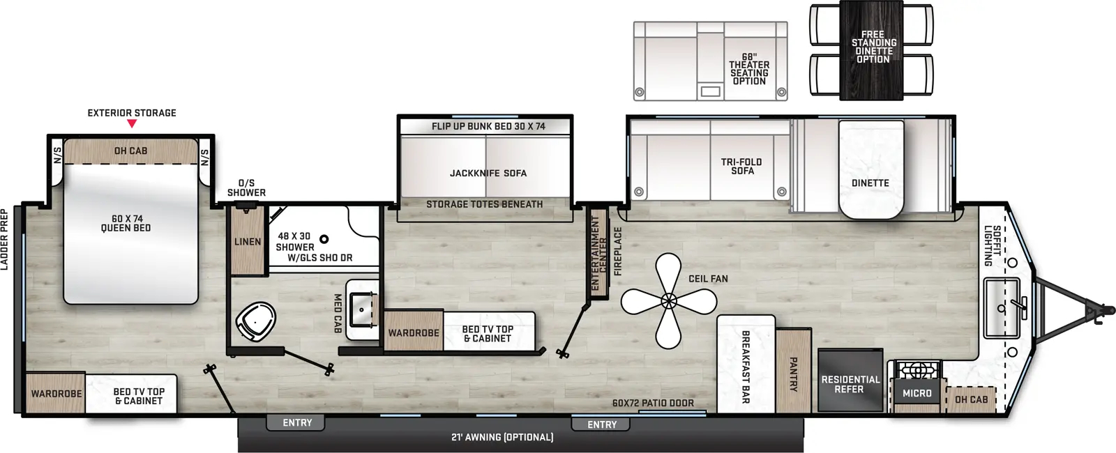 Aurora 39MBTS - DSO Floorplan